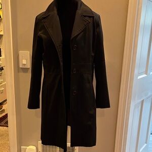 Marc New York Black Trench Coat